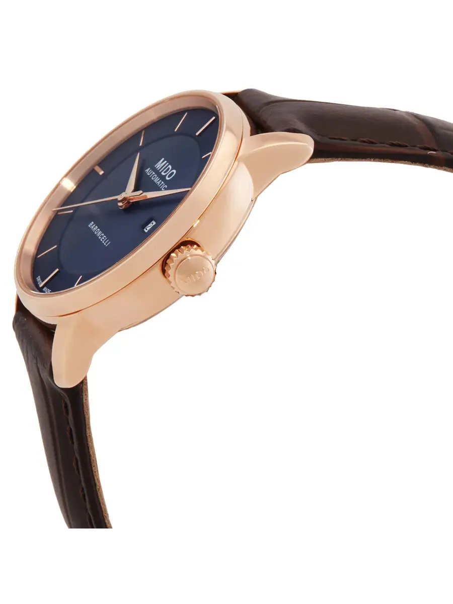 Женские часы Mido Baroncelli Signature Lady Quartz с синим циферблатом M0372073604100 — изображение 2 из 3