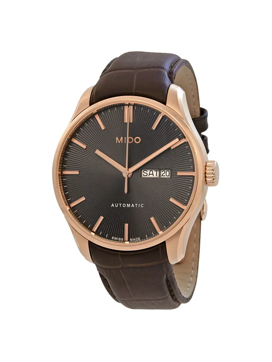 Мужские часы Mido Belluna II Automatic с антрацитовым циферблатом M024.630.36.061.00 — изображение 1 из 3