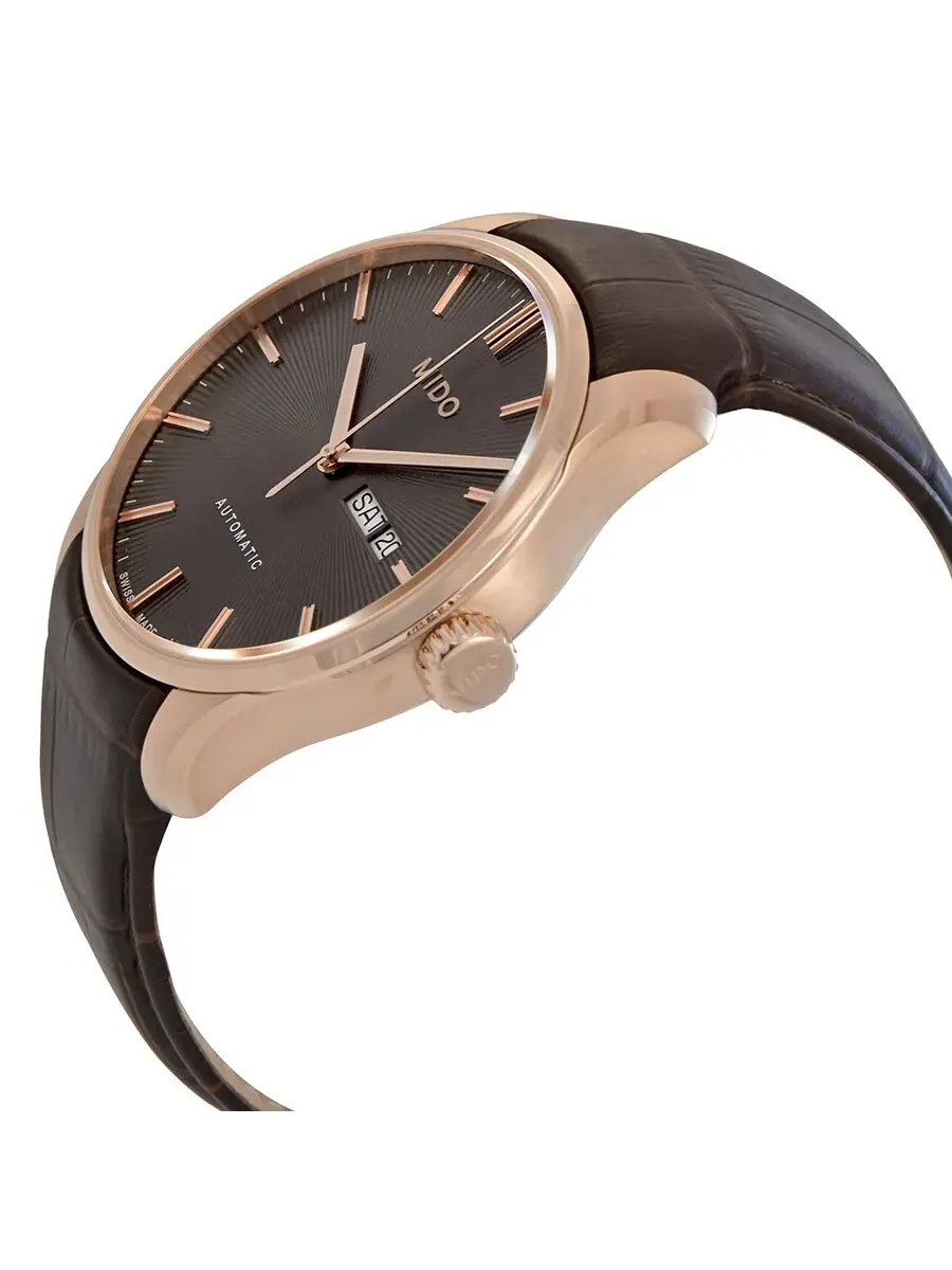 Мужские часы Mido Belluna II Automatic с антрацитовым циферблатом M024.630.36.061.00 — изображение 2 из 3