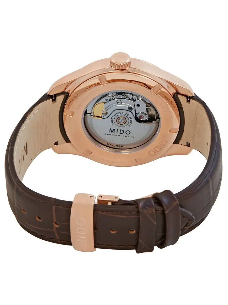 Мужские часы Mido Belluna II Automatic с антрацитовым циферблатом M024.630.36.061.00 — изображение 3 из 3