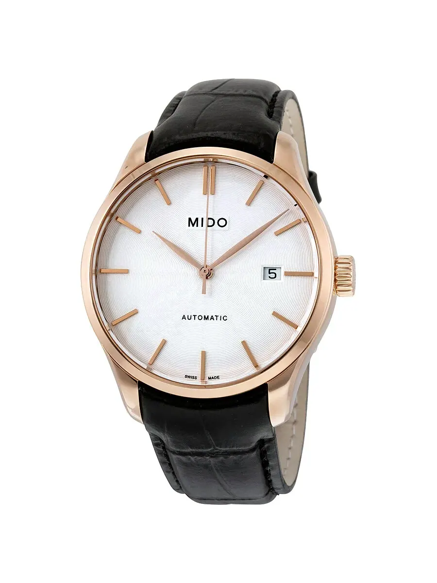 Мужские часы Mido Belluna II Automatic с серебристым циферблатом M0244073603100 — изображение 1 из 3