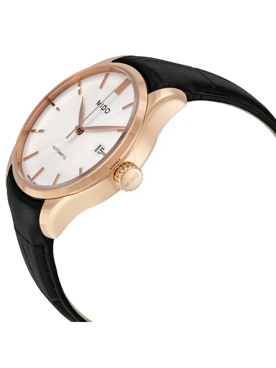 Мужские часы Mido Belluna II Automatic с серебристым циферблатом M0244073603100 — изображение 2 из 3