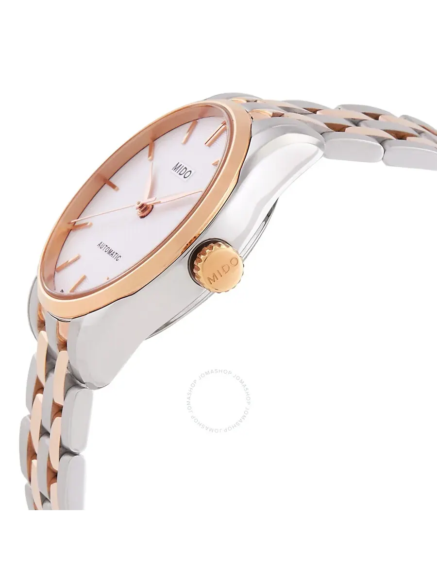 Женские часы Mido Belluna II Automatic M024.207.22.031.00 — изображение 2 из 3, оттенок розовый золотистый