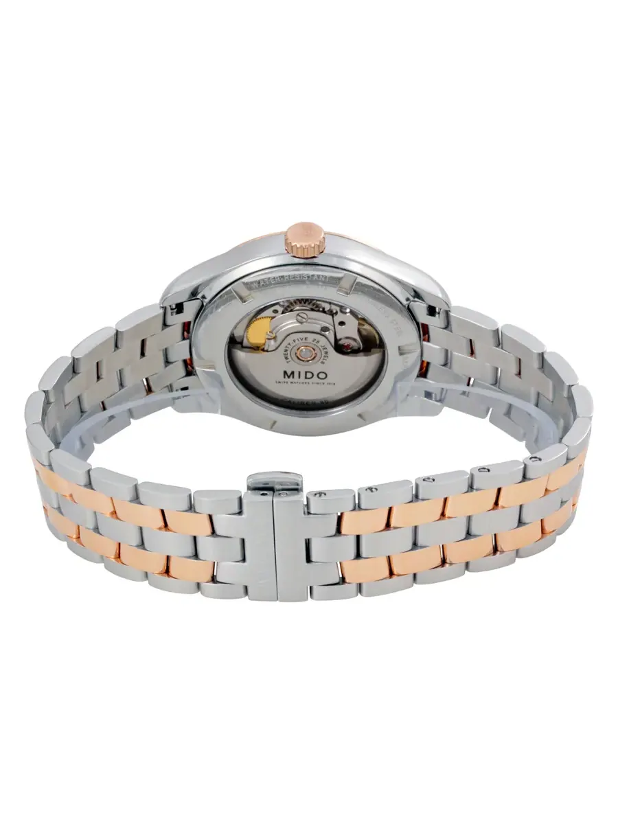 Мужские часы Mido Belluna II Automatic с серебристым циферблатом M024.407.22.031.00 — изображение 3 из 3