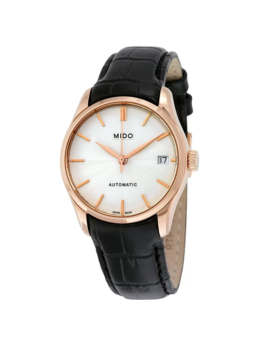 Женские часы Mido Belluna II Automatic с серебристым циферблатом M024.207.36.031.00 — изображение 1 из 3