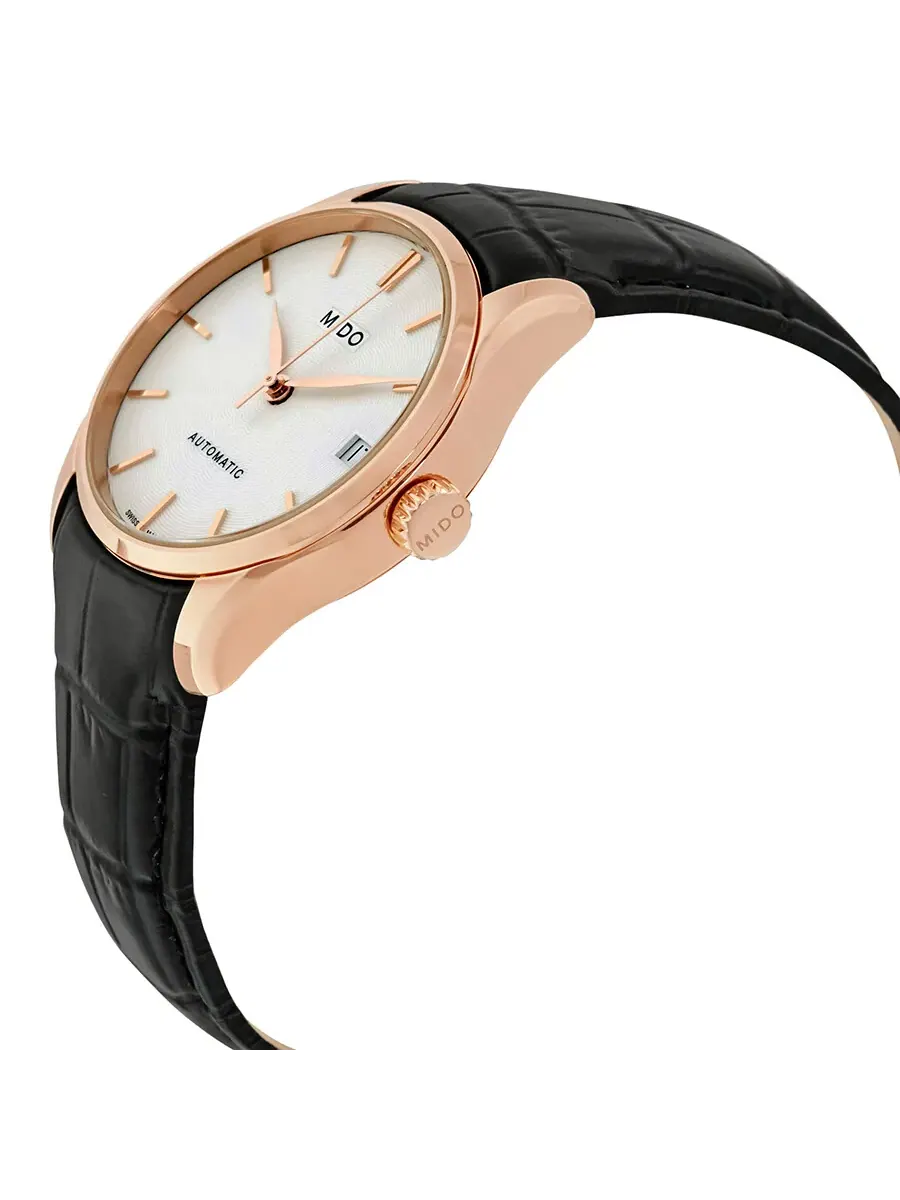 Женские часы Mido Belluna II Automatic с серебристым циферблатом M024.207.36.031.00 — изображение 2 из 3