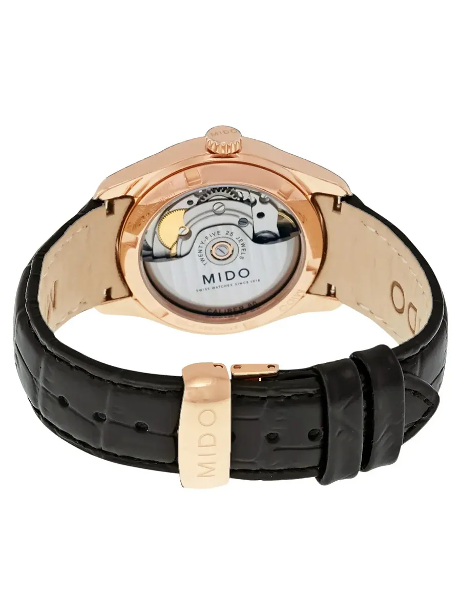 Женские часы Mido Belluna II Automatic с серебристым циферблатом M024.207.36.031.00 — изображение 3 из 3
