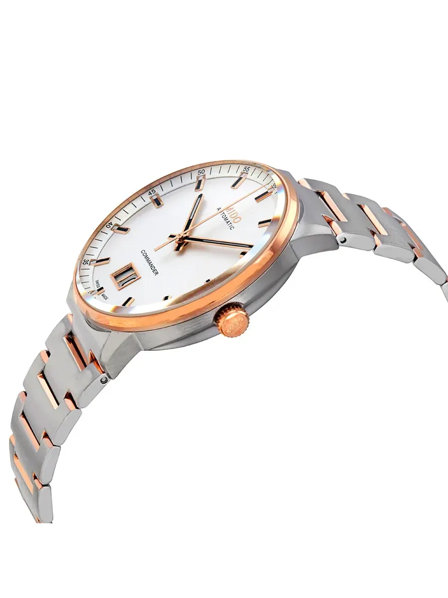 Мужские часы Mido Commander Automatic с серебристым циферблатом M021.626.22.031.00 — изображение 2 из 3
