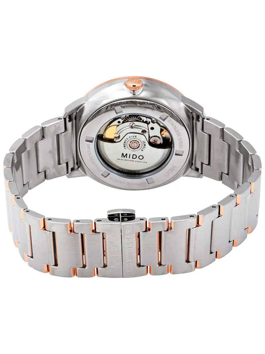 Мужские часы Mido Commander Automatic с серебристым циферблатом M021.626.22.031.00 — изображение 3 из 3