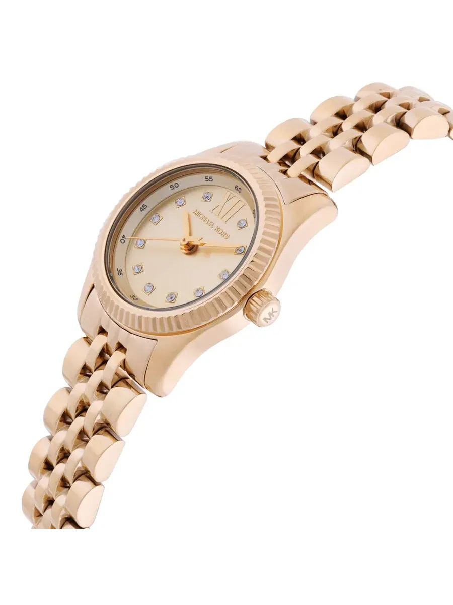 Женские часы Michael Kors Lexington с золотым циферблатом MK4741 — изображение 2 из 3, оттенок желтый золотистый
