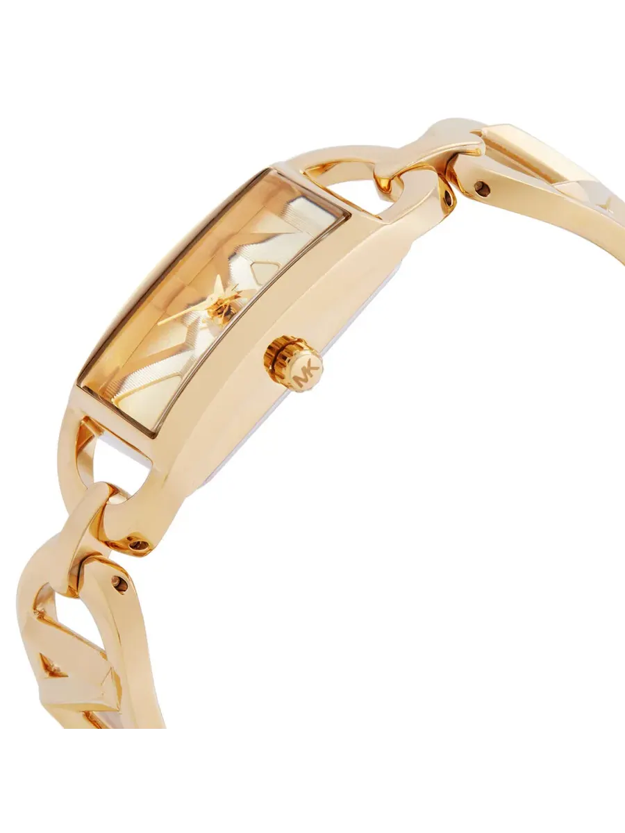 Женские часы Michael Kors MK Empire с кварцевым механизмом и золотым циферблатом MK7406 — изображение 2 из 3