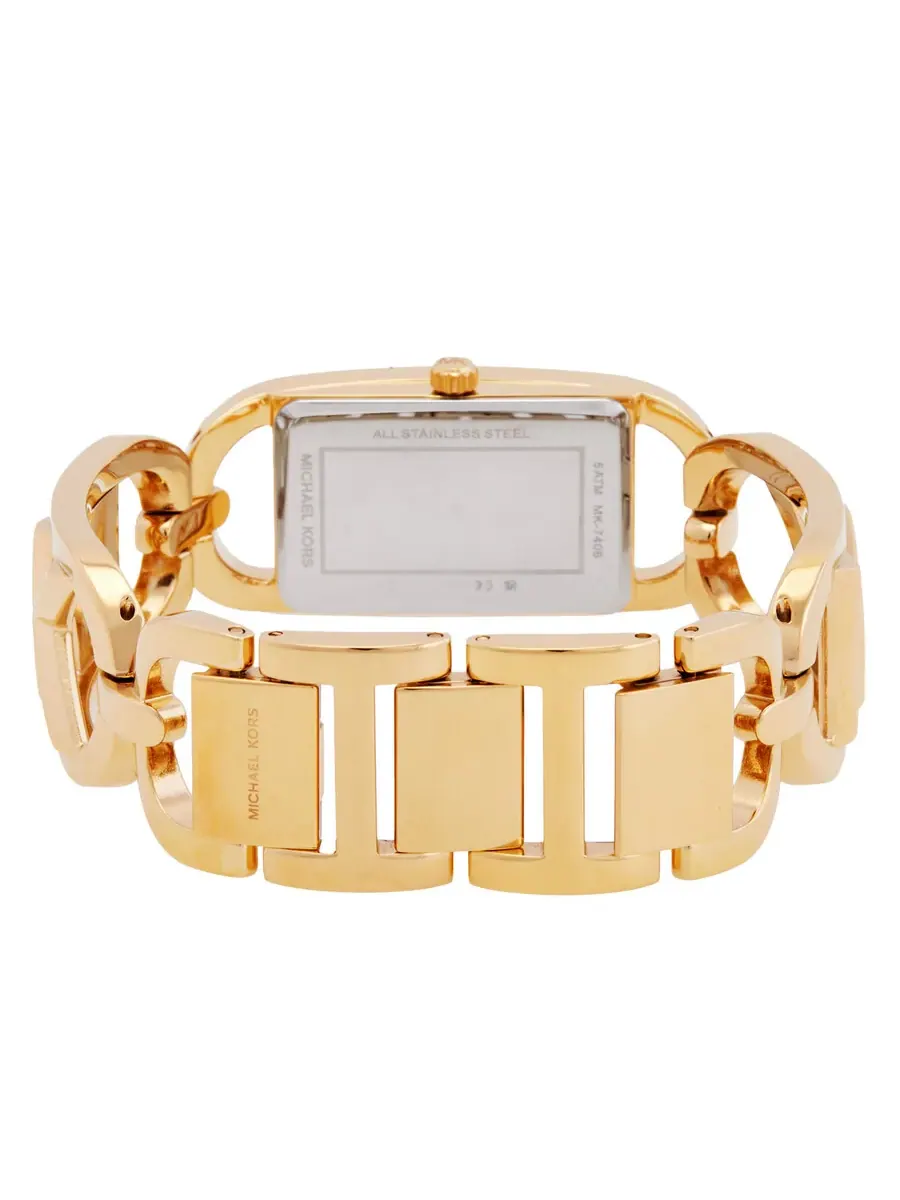 Женские часы Michael Kors MK Empire с кварцевым механизмом и золотым циферблатом MK7406 — изображение 3 из 3
