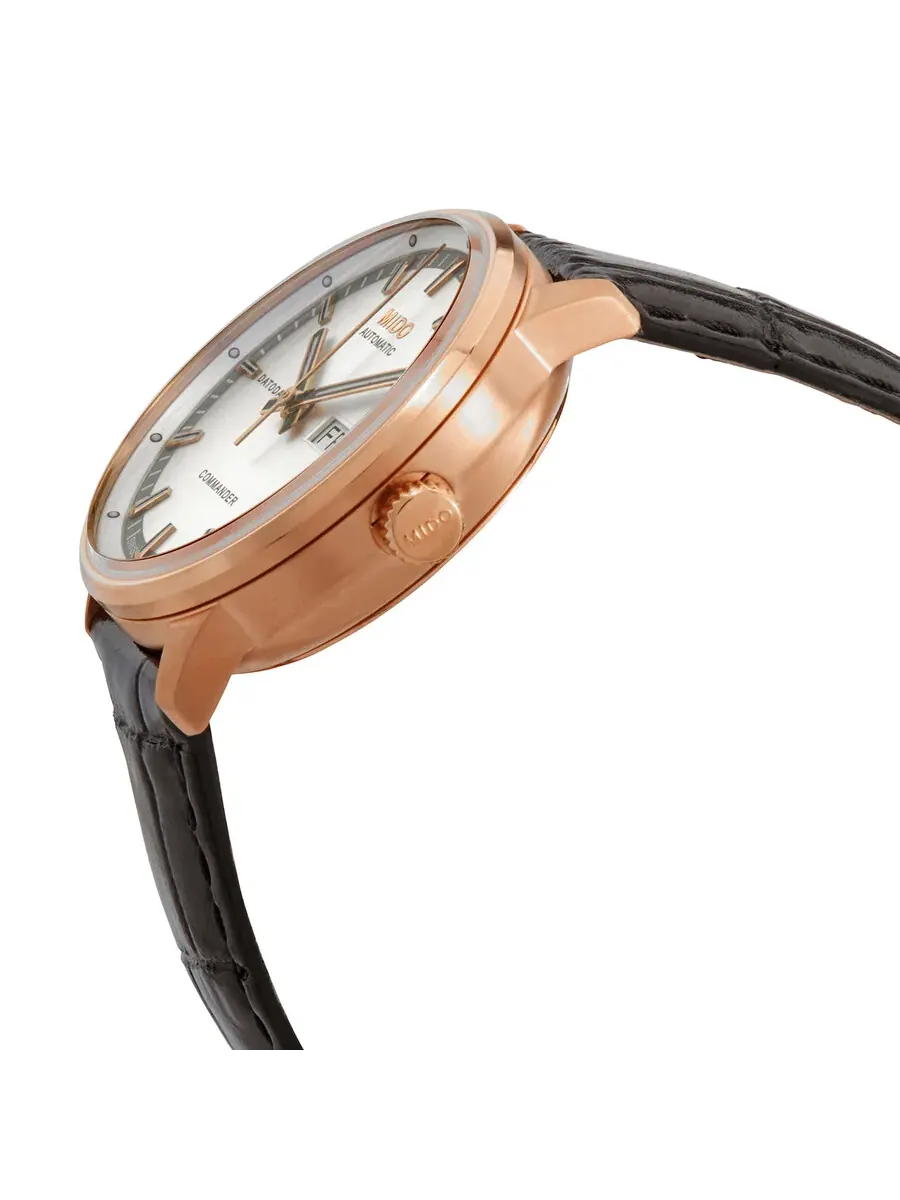 Женские часы Mido Commander II Automatic с серебристым циферблатом M016.230.36.031.80 — изображение 2 из 3