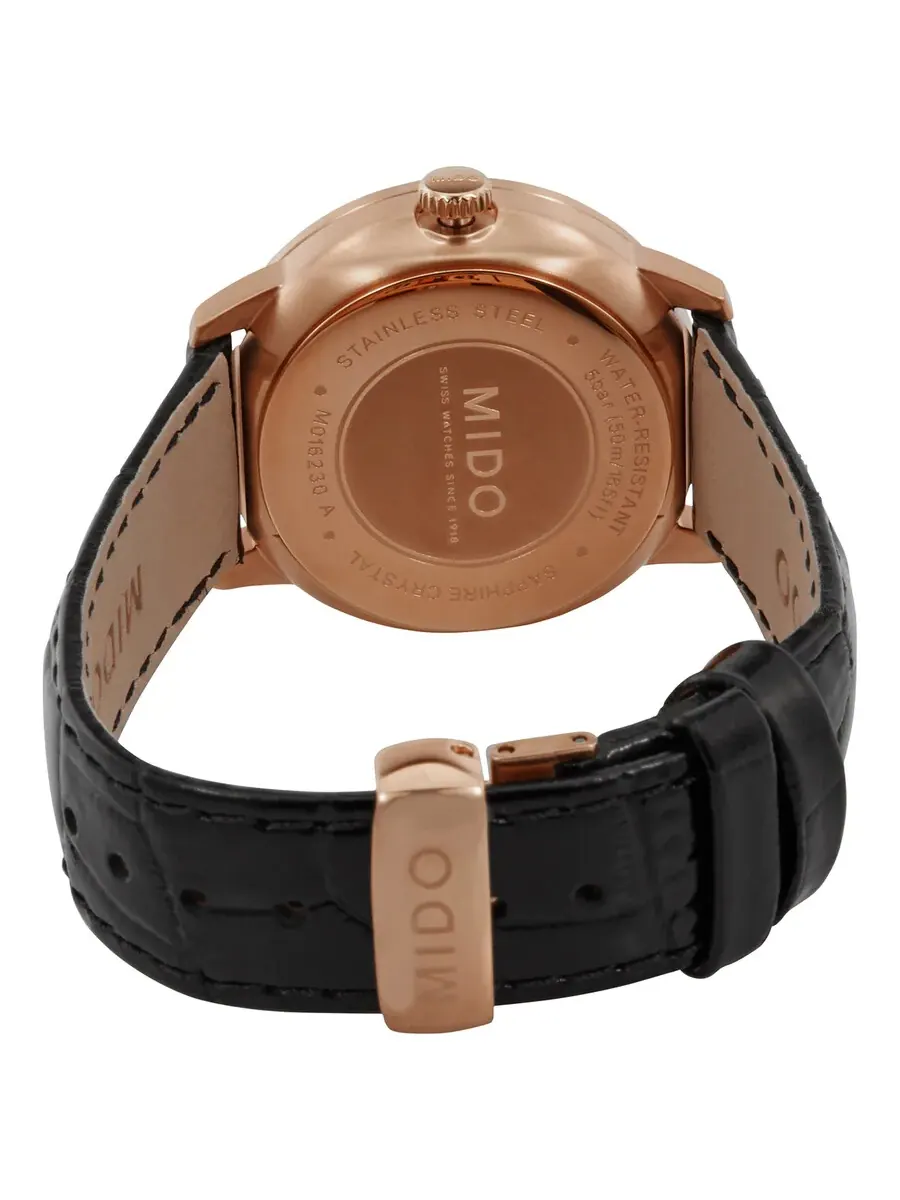 Женские часы Mido Commander II Automatic с серебристым циферблатом M016.230.36.031.80 — изображение 3 из 3