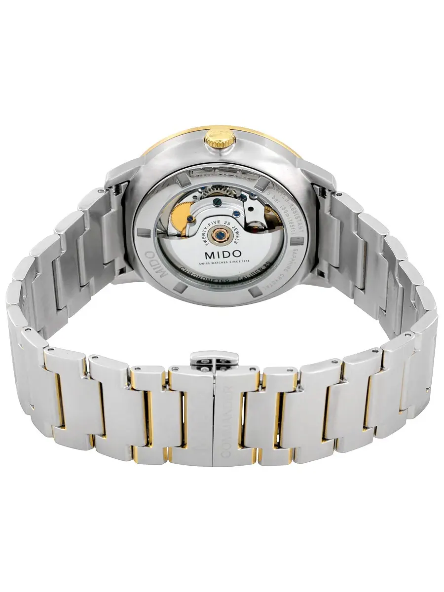 Мужские часы Mido Commander II Automatic Chronometer M021.431.22.071.00 — изображение 3 из 3, оттенок желтый золотистый