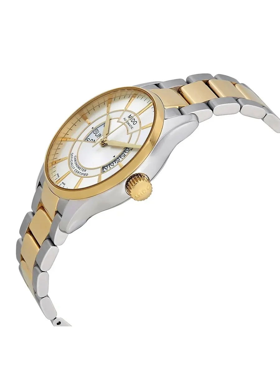 Мужские часы Mido Belluna Automatic с серебристым циферблатом M001.431.22.031.00 — изображение 1 из 3