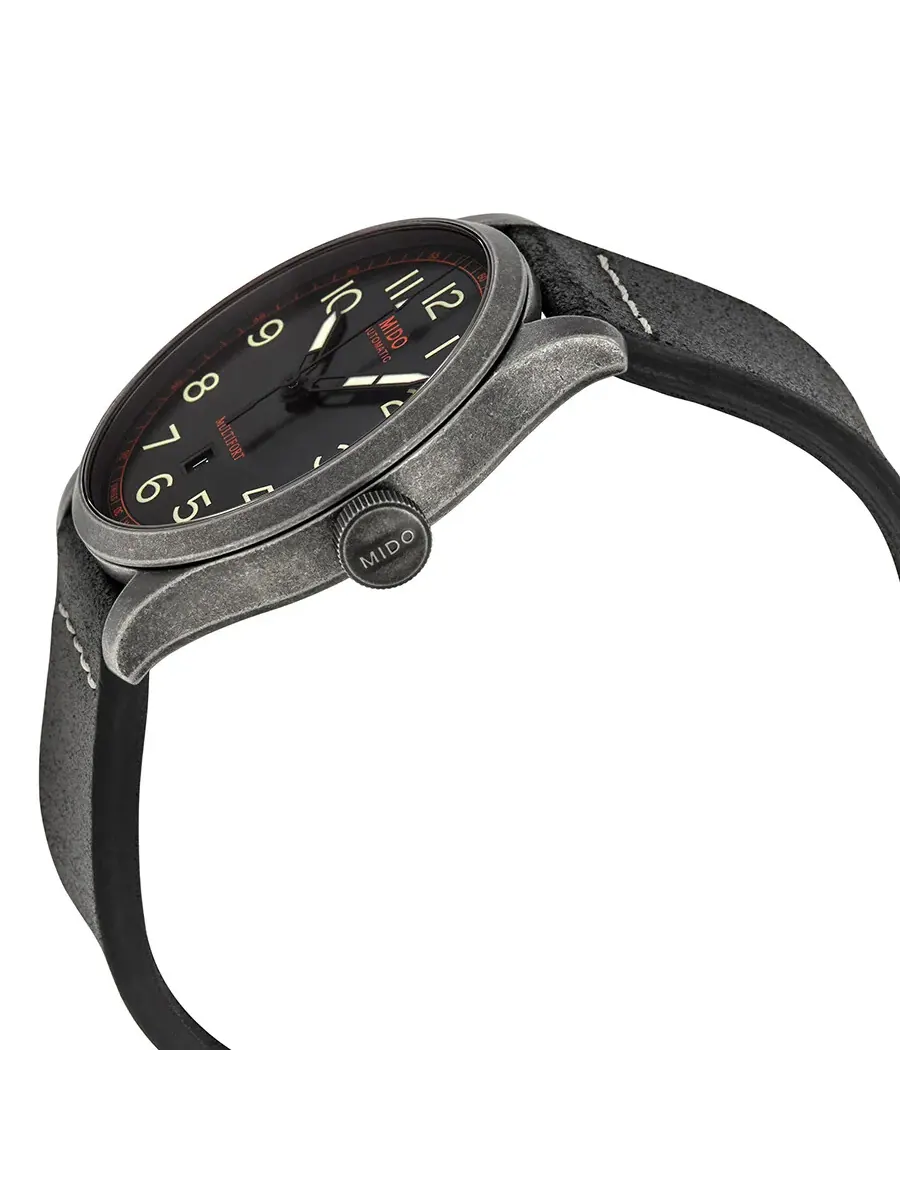 Мужские часы Mido Multifort Automatic с черным циферблатом M032.607.36.050.09 — изображение 2 из 3, оттенок черный
