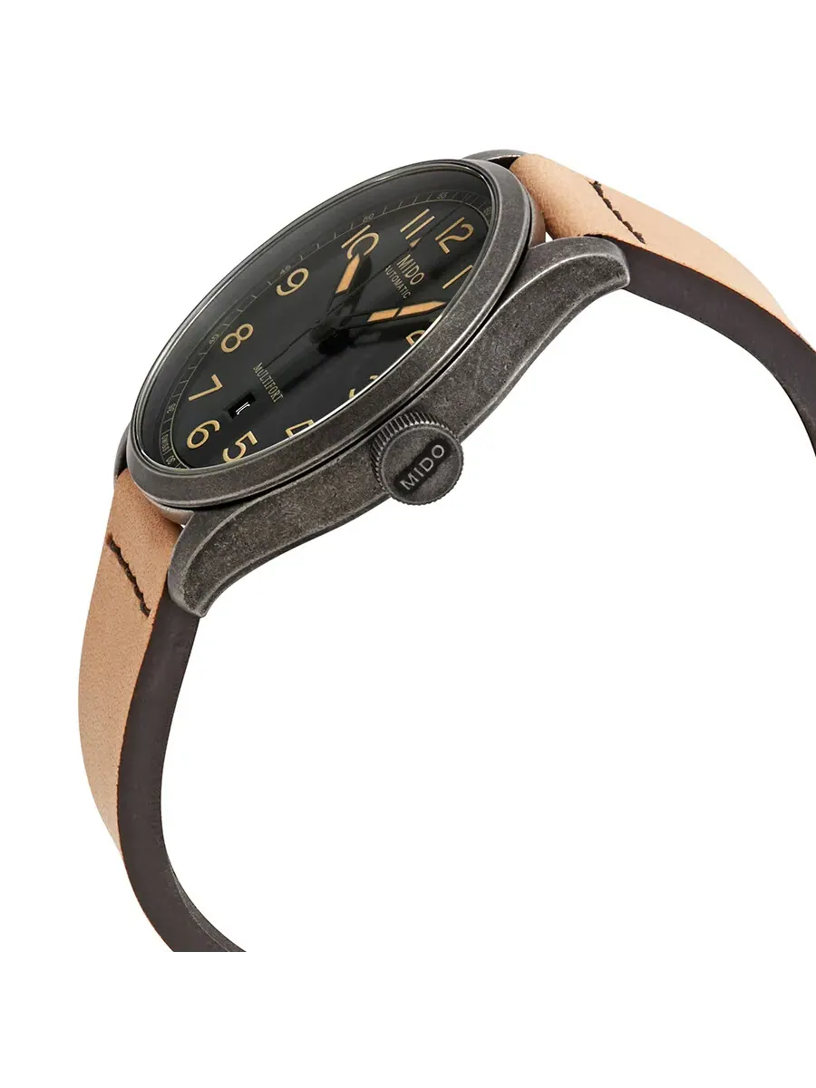 Мужские часы Mido Multifort Automatic с черным циферблатом M032.607.36.050.99 — изображение 2 из 5, оттенок черный