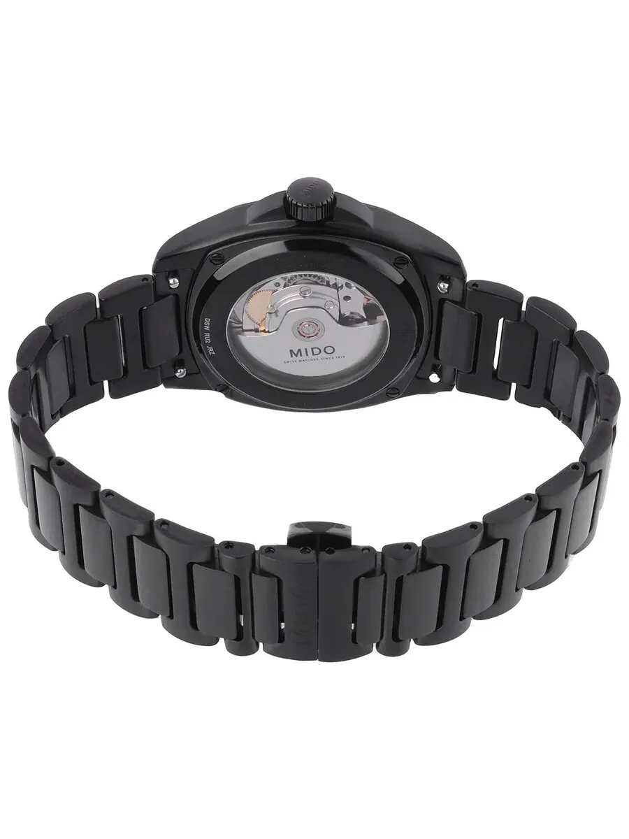 Мужские часы Mido Multifort TV Big Date Automatic с серым циферблатом M0495263308100 — изображение 3 из 3, оттенок черный