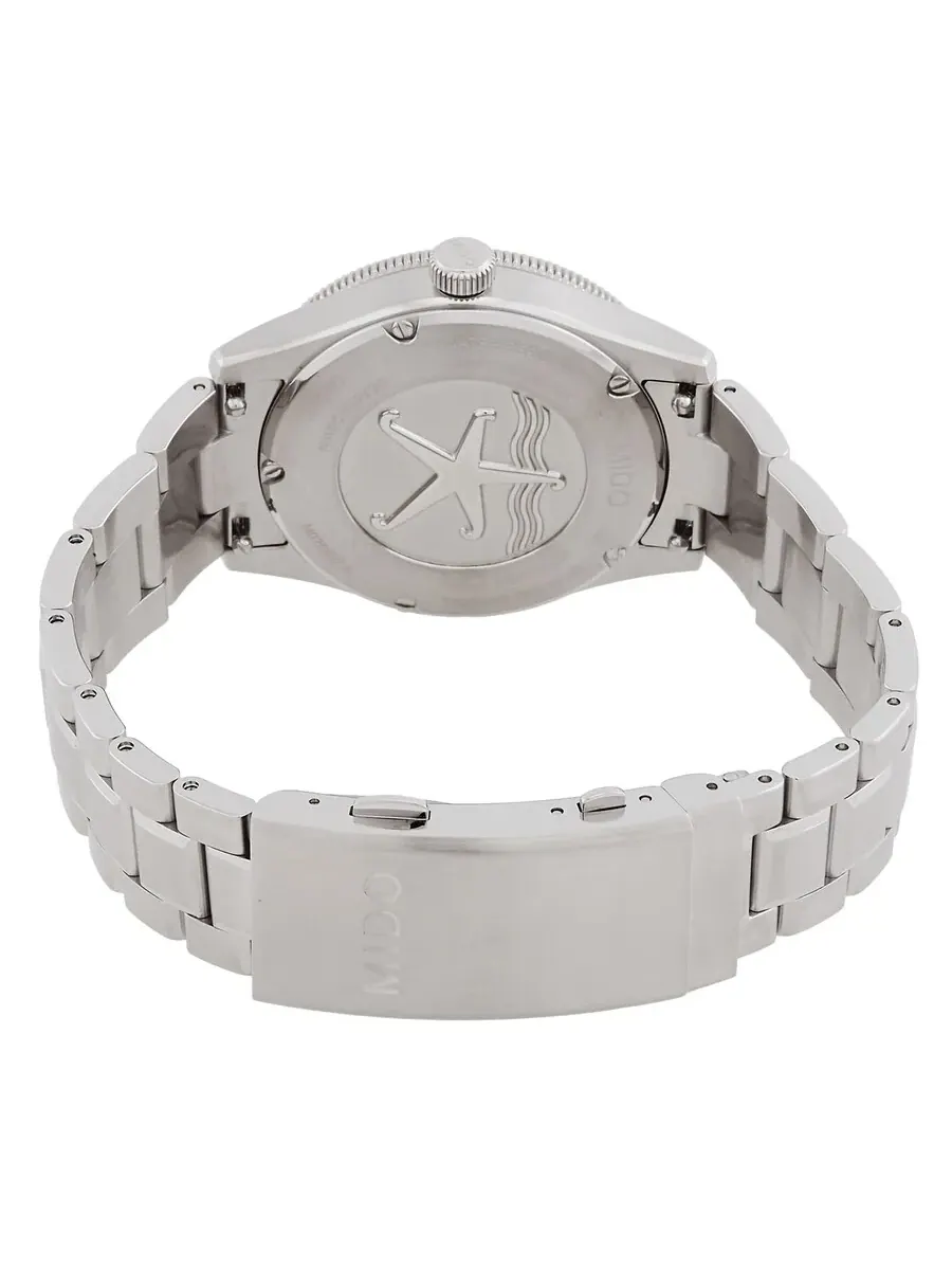 Часы Mido Ocean Star 39 Automatic Batman Bezel Watch M026.907.11.041.00 — изображение 3 из 3, оттенок черный синий