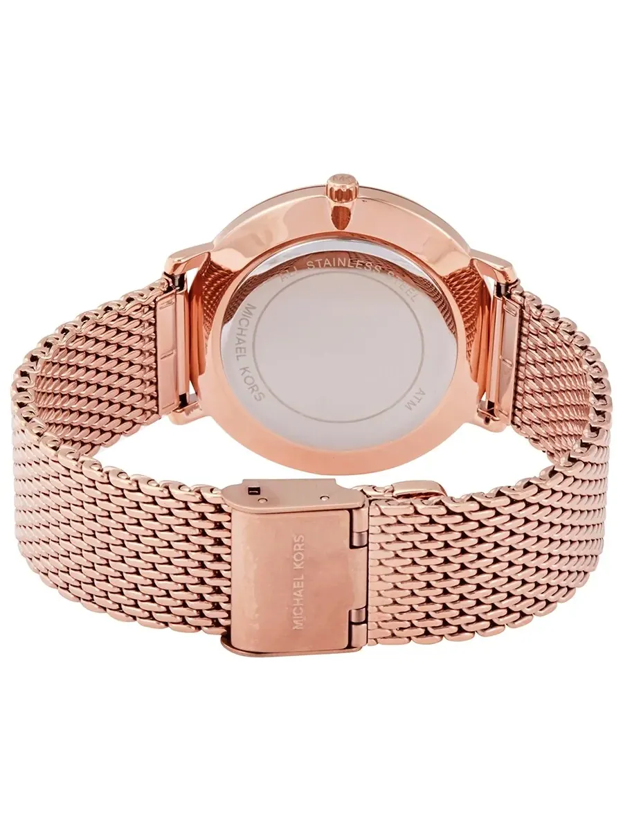 Женские часы Michael Kors Pyper с кварцевым механизмом, розово-золотым циферблатом MK4340 — изображение 3 из 3