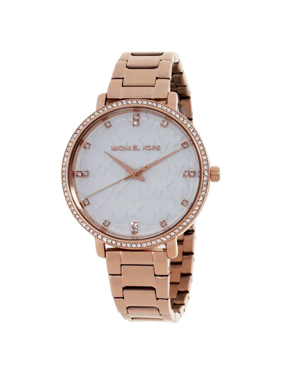 Женские часы Michael Kors Pyper с кварцевым механизмом, белым циферблатом MK4917 — изображение 1 из 3