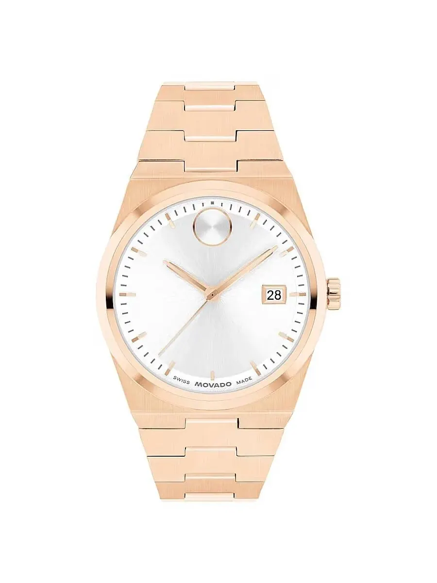 Женские часы Movado Bold Quest с кварцевым механизмом и белым циферблатом 3601188 — изображение 1 из 3