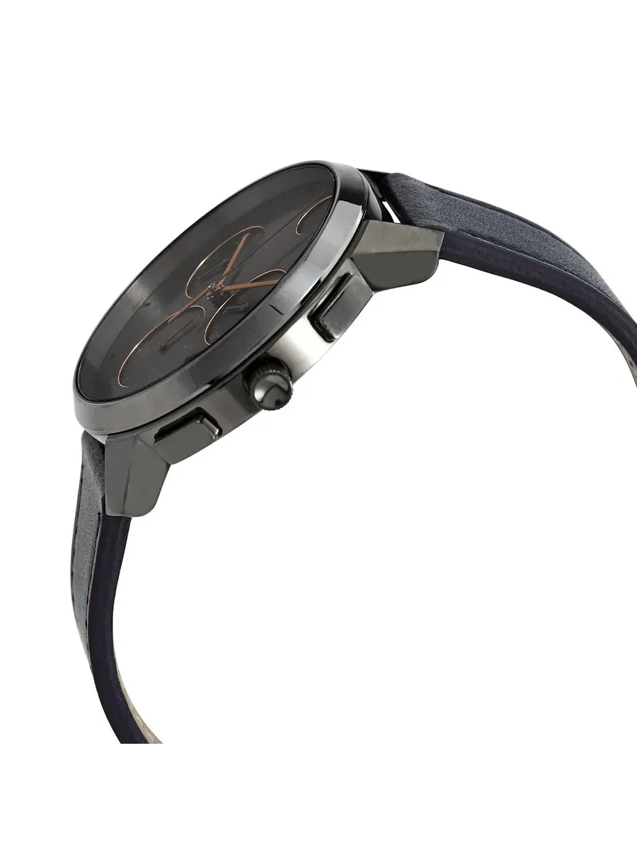 Мужские часы Movado BOLD Thin Chronograph Quartz с серым циферблатом 3600720 — изображение 2 из 3, оттенок серый