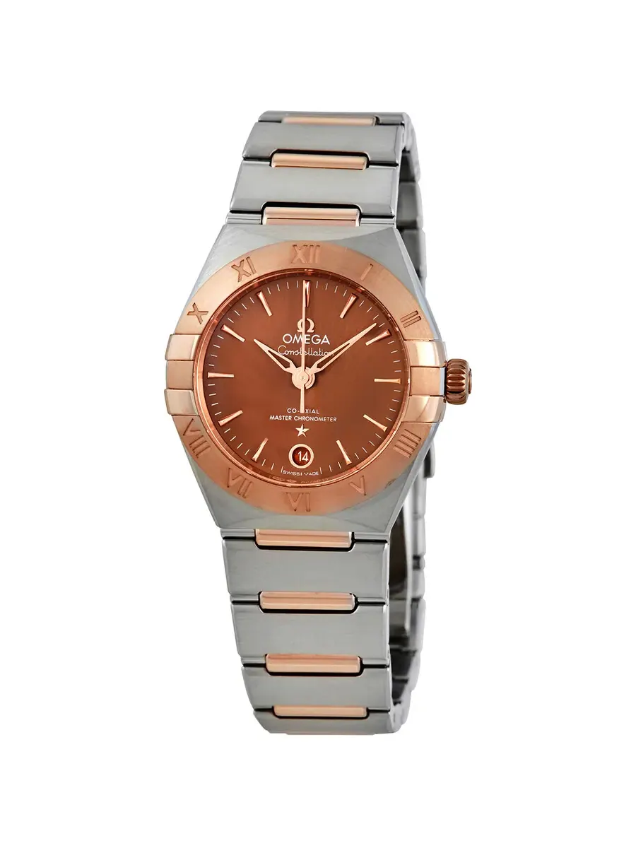 Женские часы Omega Constellation Automatic Chronometer с коричневым циферблатом 131.20.29.20.13.001 — изображение 1 из 3