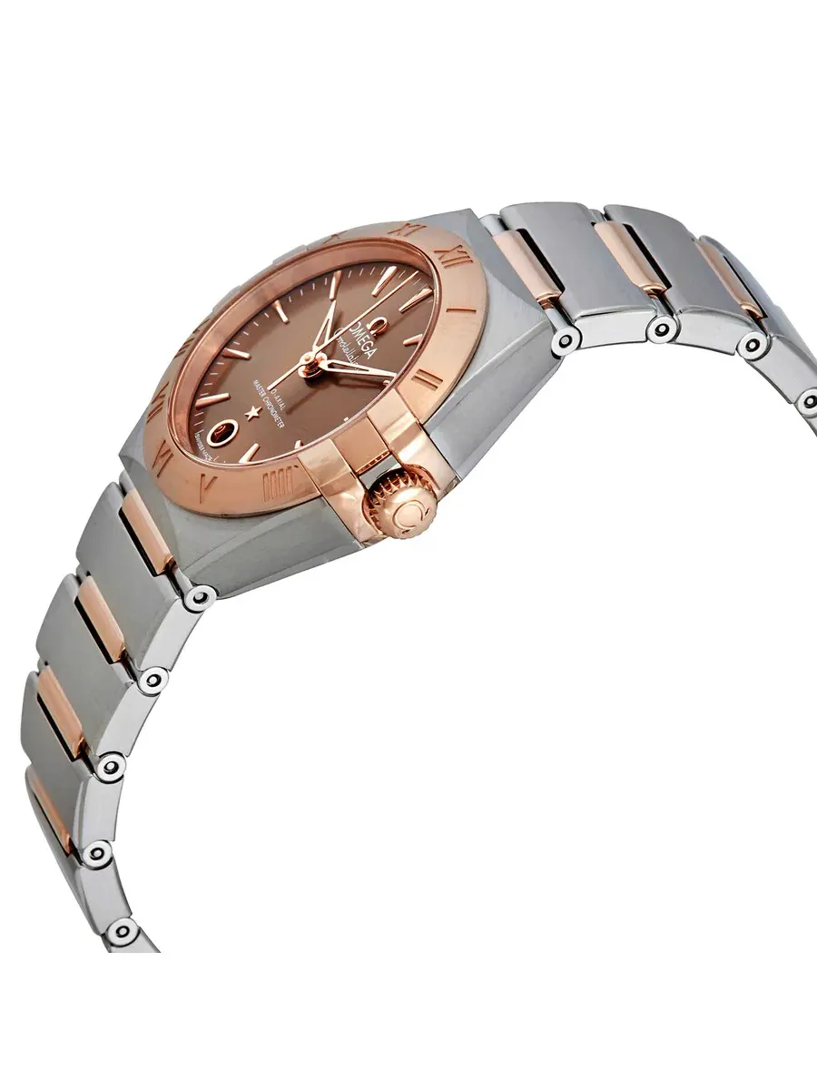 Женские часы Omega Constellation Automatic Chronometer с коричневым циферблатом 131.20.29.20.13.001 — изображение 2 из 3