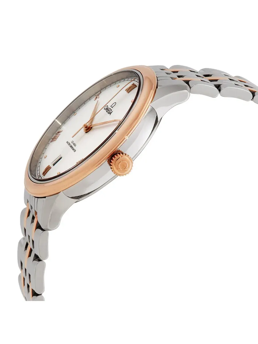 Мужские часы Omega De Ville Automatic Chronometer с серебристым циферблатом 434.20.40.20.02.001 — изображение 2 из 3