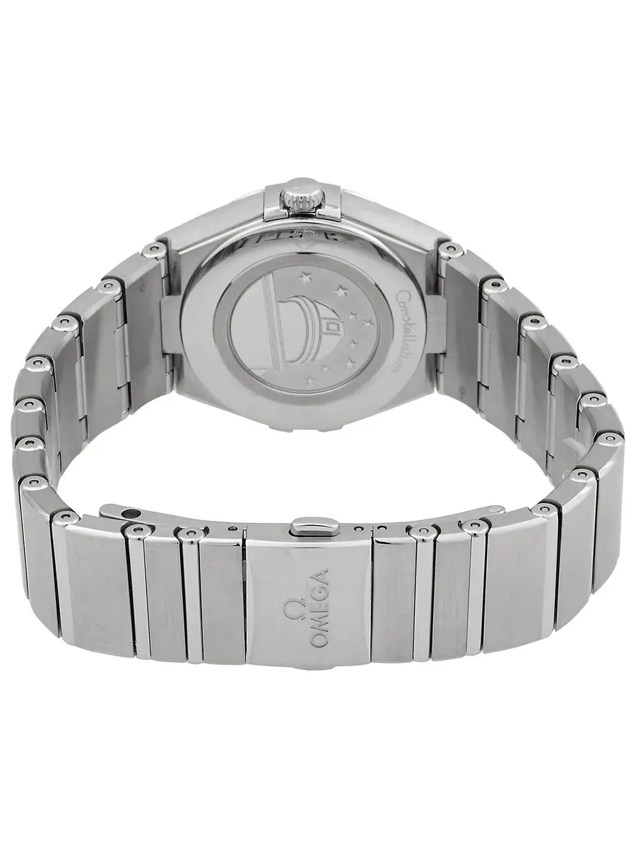 Женские часы Omega Constellation Quartz с розовым циферблатом 131.10.28.60.11.001 — изображение 3 из 3, оттенок серебристый