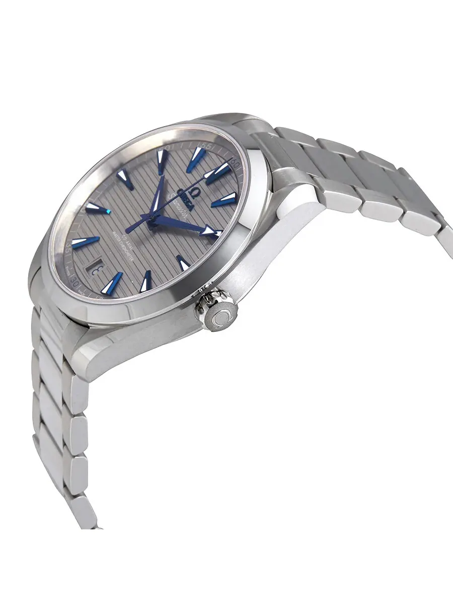 Мужские часы Omega Seamaster Aqua Terra Антимагнитный хронометр 220.10.41.21.06.001 — изображение 2 из 4, оттенок серебристый