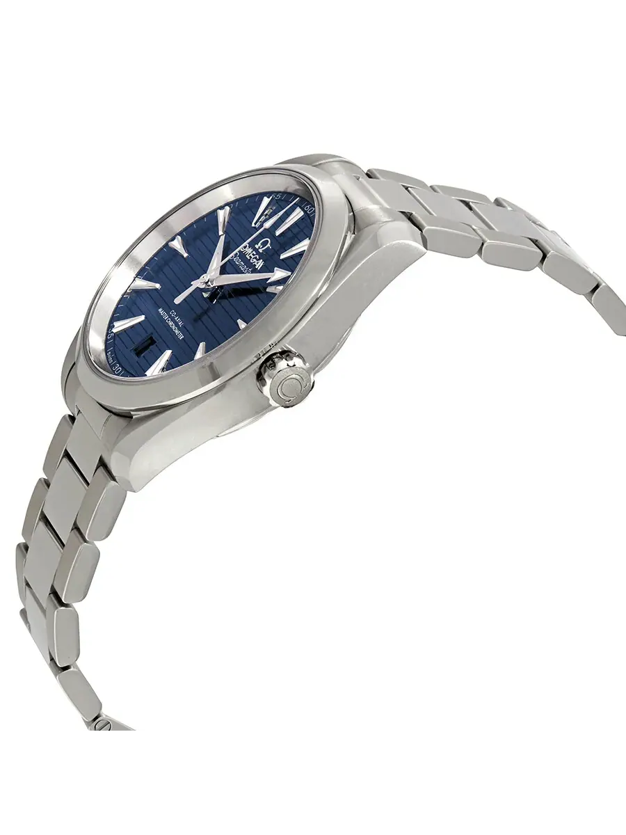Мужские часы Omega Seamaster Aqua Terra Automatic с синим циферблатом 220.10.38.20.03.001 — изображение 2 из 3