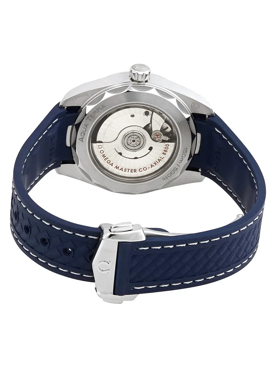 Мужские часы Omega Seamaster Aqua Terra Automatic с синим циферблатом 220.12.38.20.03.001 — изображение 3 из 3