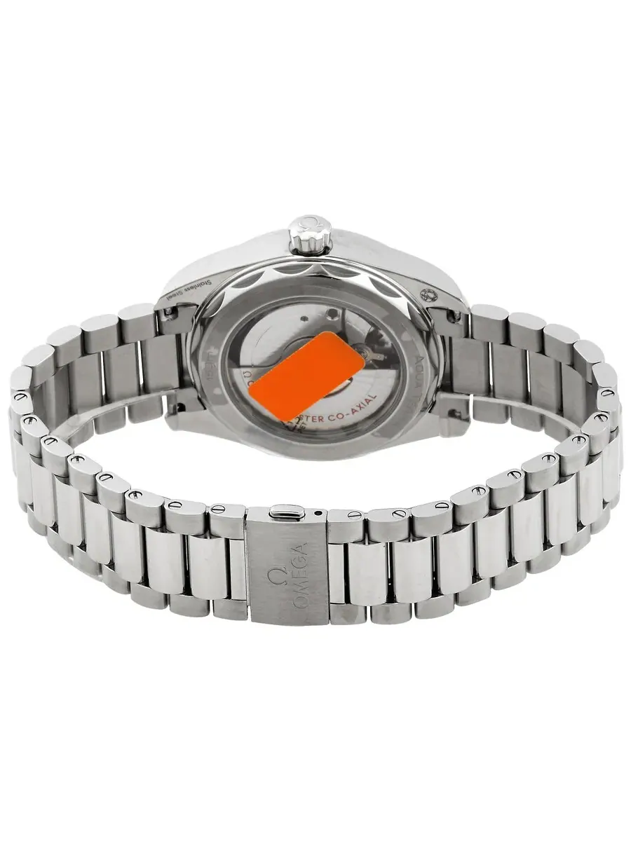 Часы Omega Seamaster Aqua Terra Automatic Chronometer с зеленым циферблатом, унисекс, модель — изображение 3 из 3
