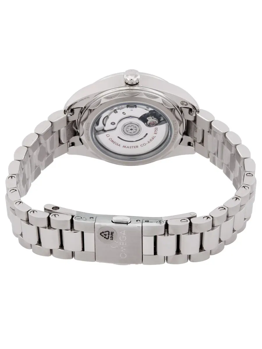 Женские часы Omega Seamaster Aqua Terra с автоматическим механизмом и циферблатом цвета песчаника — изображение 3 из 3
