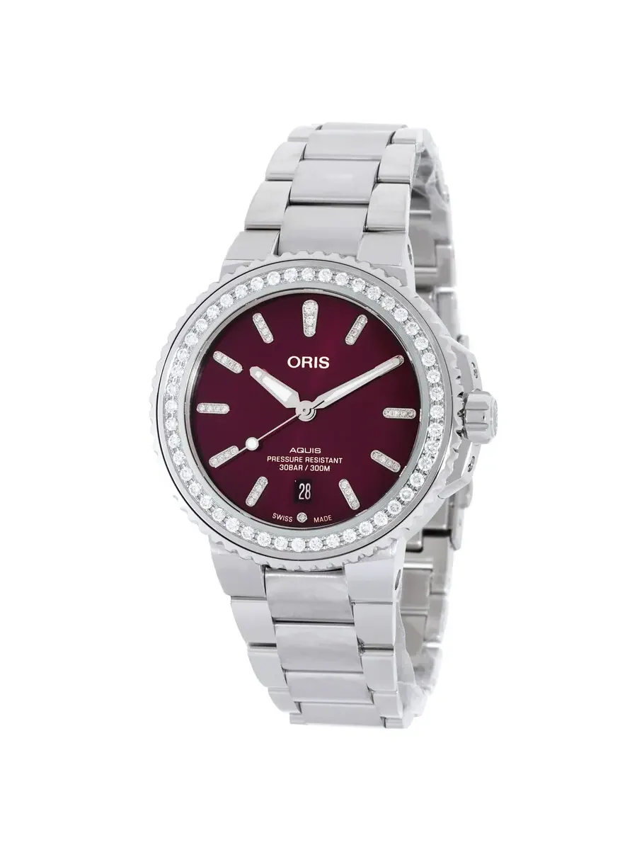 Часы Oris Aquis Automatic Diamond для мужчин и женщин 01 733 7766 4998-07 8 22 05PEB — изображение 1 из 3