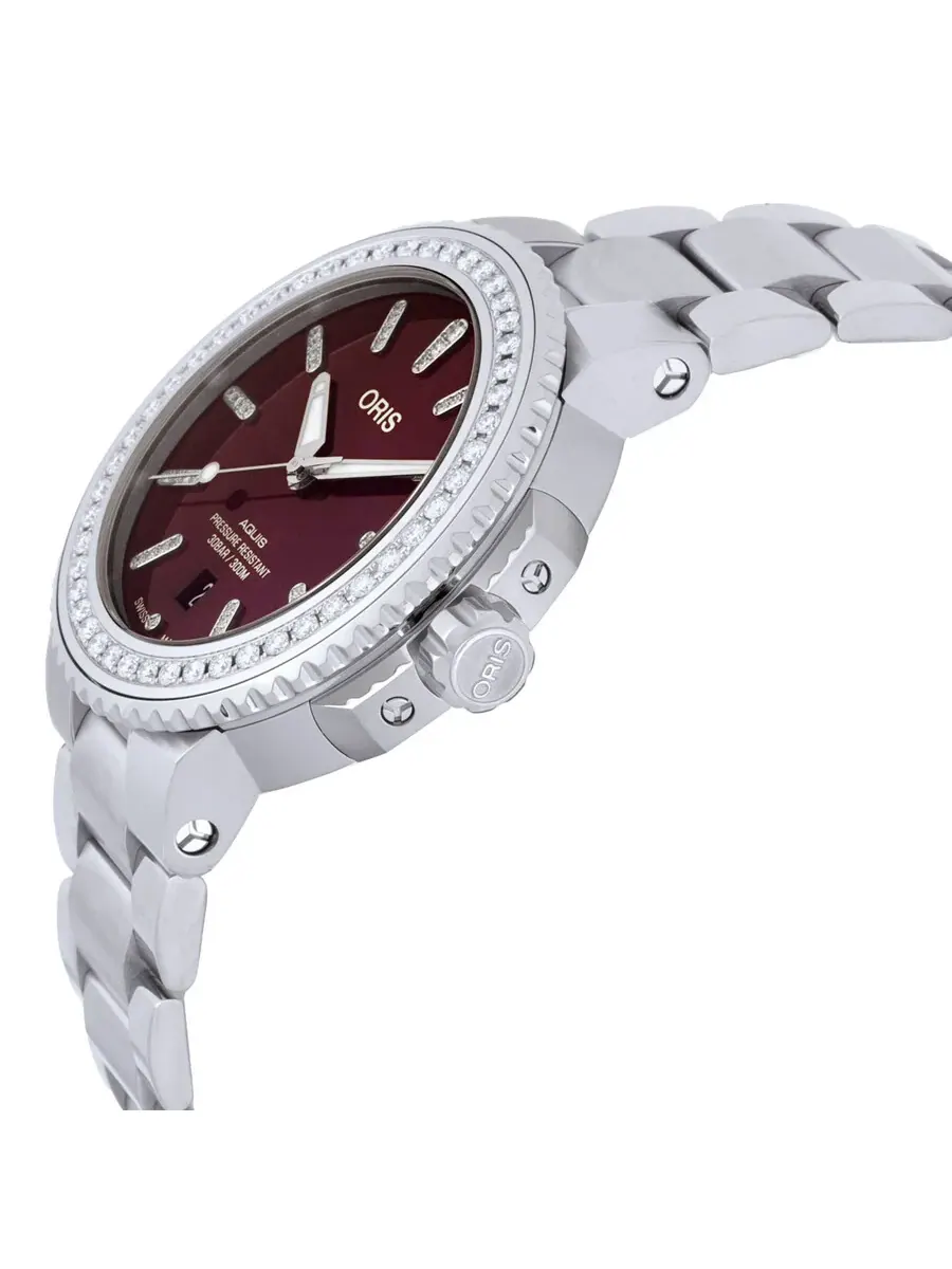 Часы Oris Aquis Automatic Diamond для мужчин и женщин 01 733 7766 4998-07 8 22 05PEB — изображение 2 из 3