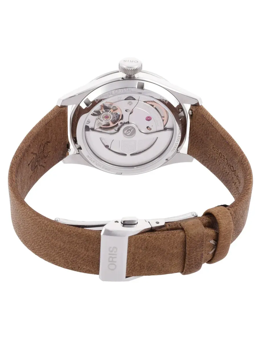 Мужские часы Oris Big Crown Pointer Date Automatic с зеленым циферблатом 01 403 7799 4067-07 6 20 — изображение 3 из 3