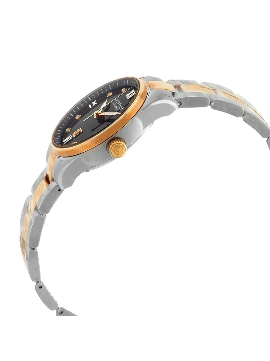Открытая коробка - Женские часы Louis Erard Heritage Automatic с черным циферблатом и бриллиантами — изображение 2 из 6