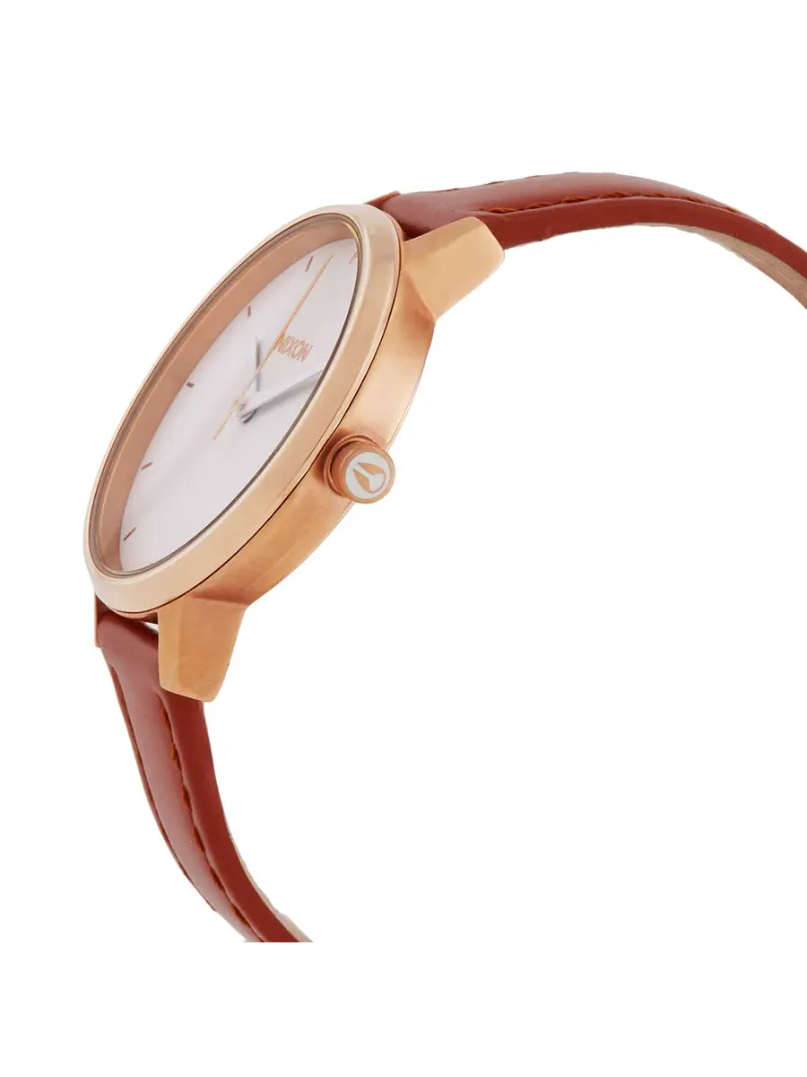 Открытая коробка - Женские часы Nixon Kensington Quartz с серебристым циферблатом A108-1045-00 — изображение 2 из 3