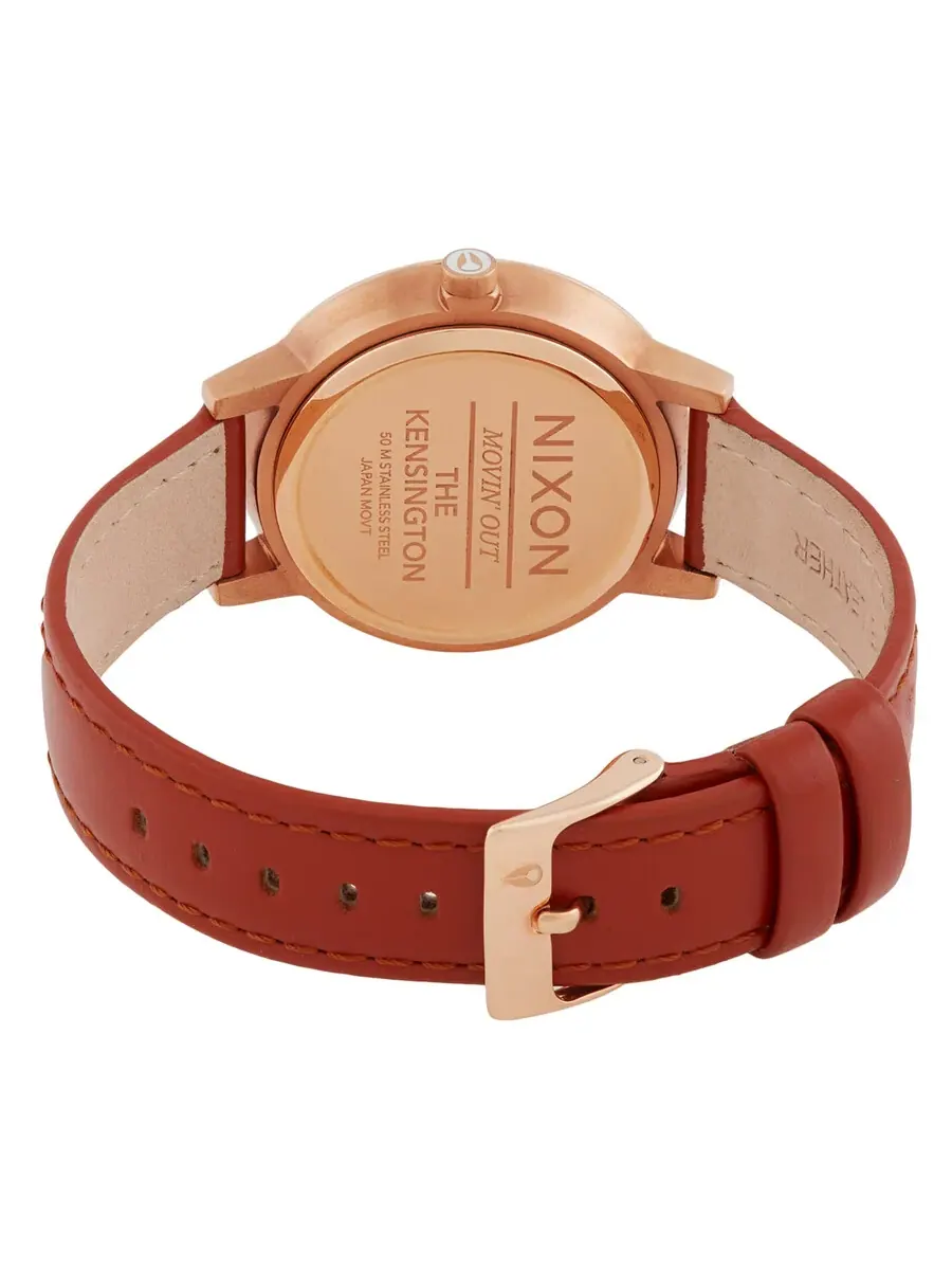 Открытая коробка - Женские часы Nixon Kensington Quartz с серебристым циферблатом A108-1045-00 — изображение 3 из 3