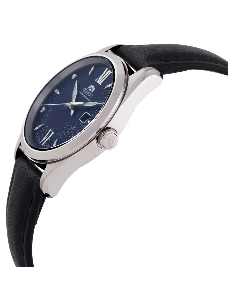 Часы Orient Contemporary с синим циферблатом на солнечной энергии RA-WG0605L10B — изображение 2 из 3, оттенок серебристый