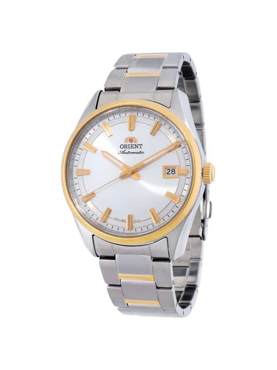 Часы Orient Contemporary Stretto Date Automatic с белым циферблатом RA-AC0R01S30B — изображение 1 из 3, оттенок золотистый