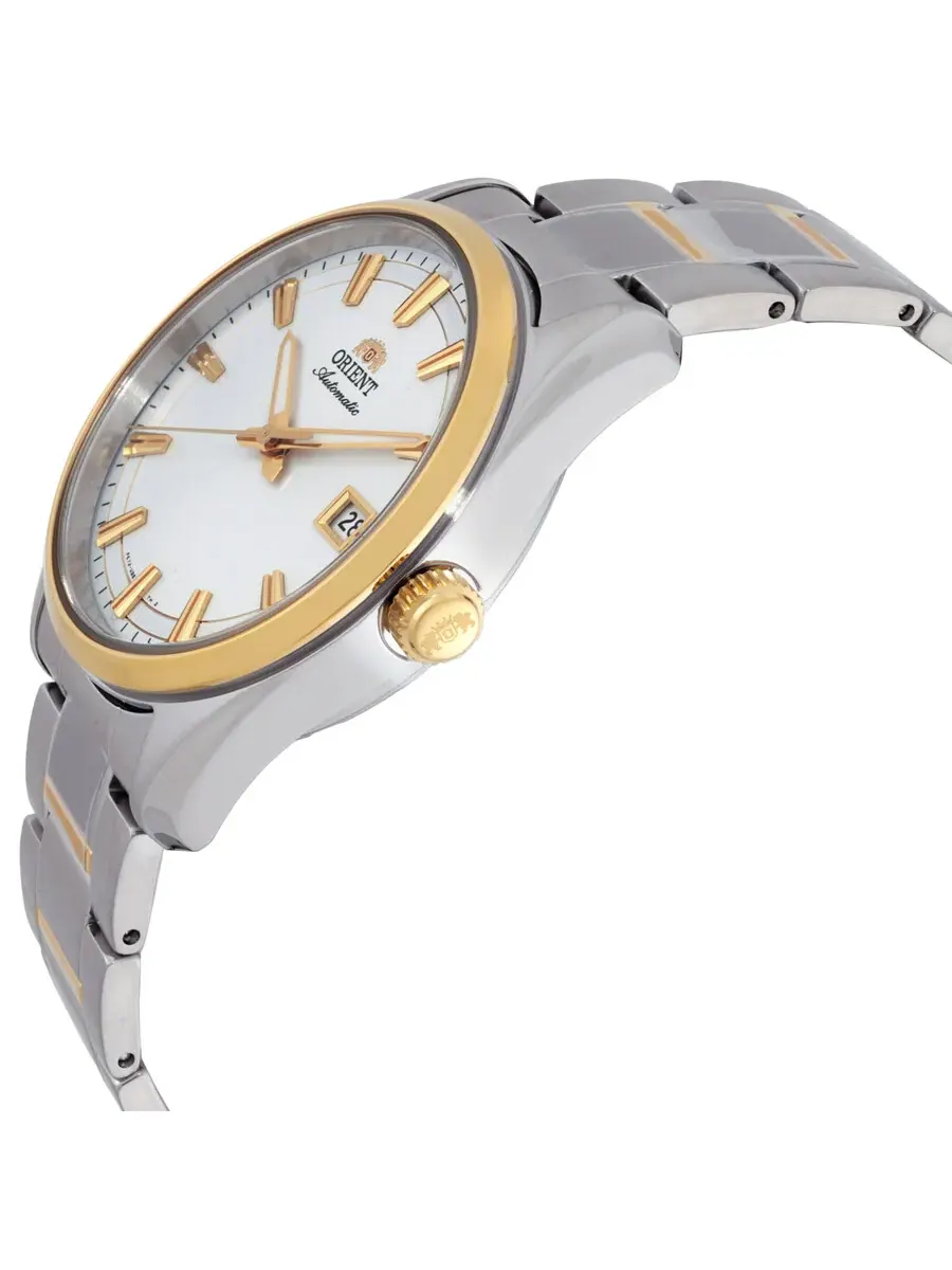 Часы Orient Contemporary Stretto Date Automatic с белым циферблатом RA-AC0R01S30B — изображение 2 из 3, оттенок золотистый