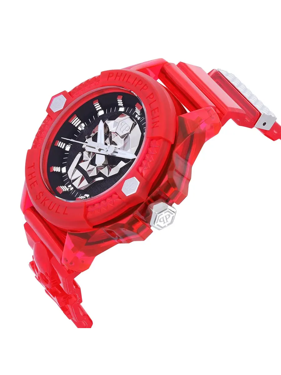 Мужские часы Philipp Plein The Skull с черным циферблатом из кварца PWWAA0223 — изображение 2 из 5