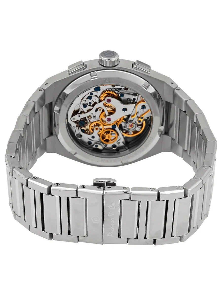 Мужские часы Picasso and Co Chairman II Chronograph с ручным заводом — изображение 3 из 3, оттенок серебристый