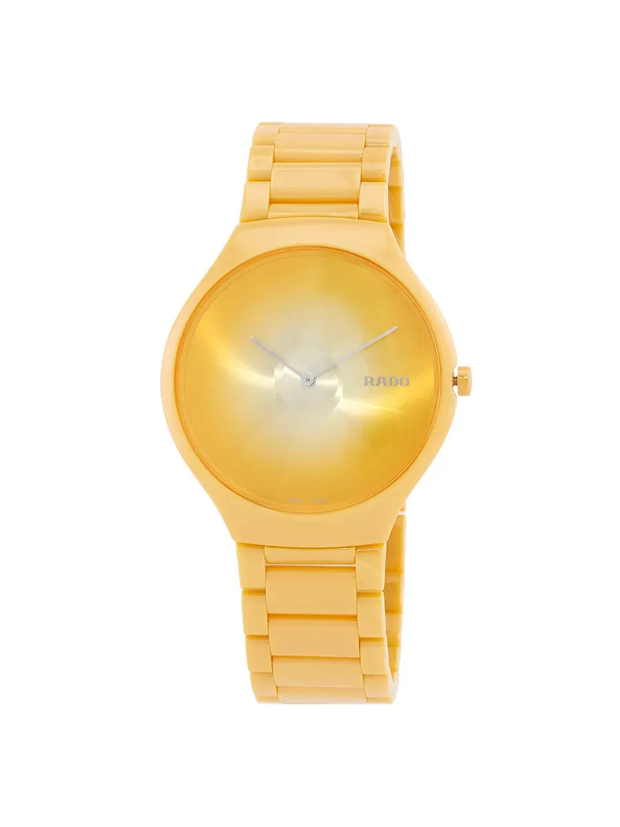 Часы Rado True Round Thinline x Great Gardens of the World Quartz для мужчин и женщин R27122252 — изображение 1 из 3