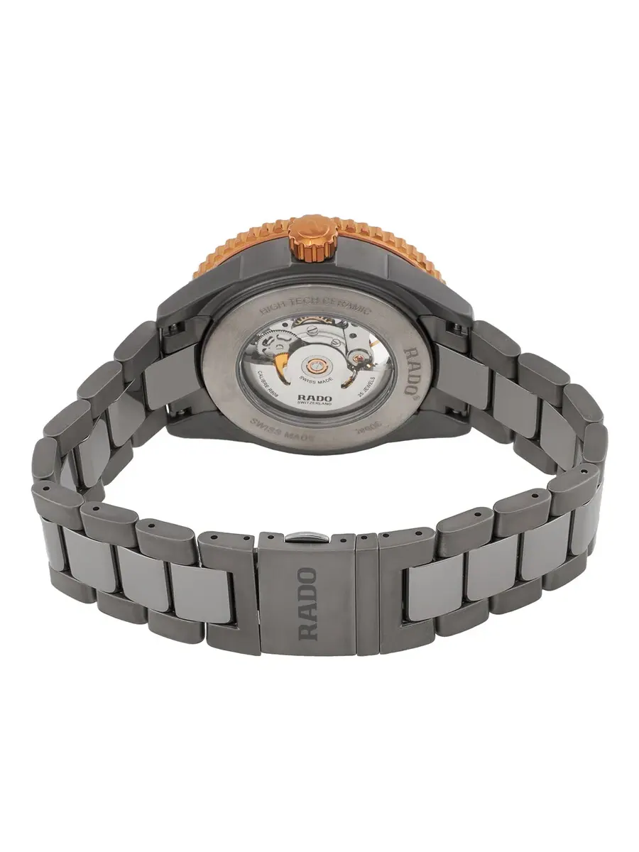 Мужские часы Rado Captain Cook High-Tech Ceramic Skeleton Automatic с серым циферблатом R32148162 — изображение 3 из 3